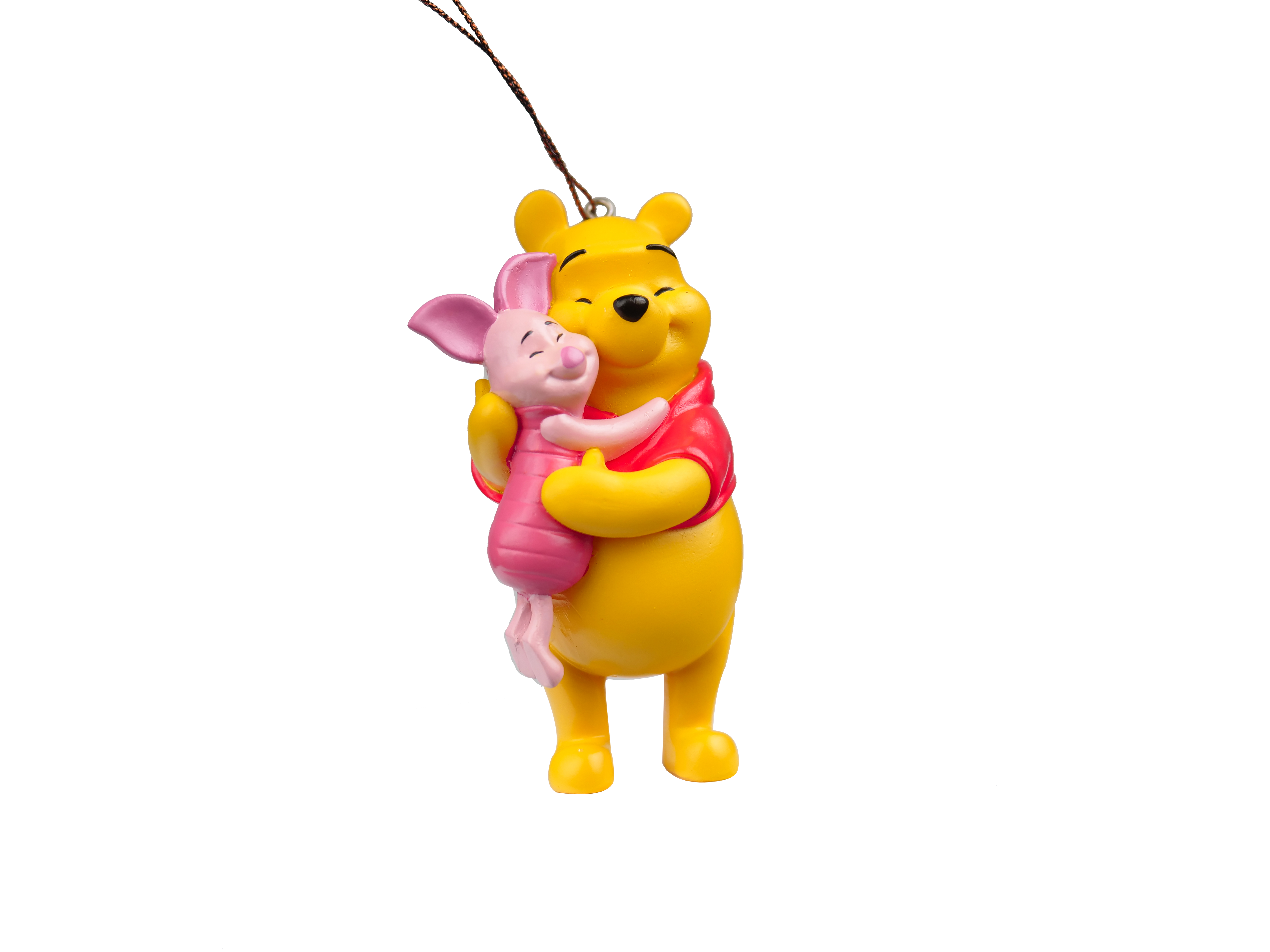 Happy Hugging Pooh and Piglet Disney Decoration