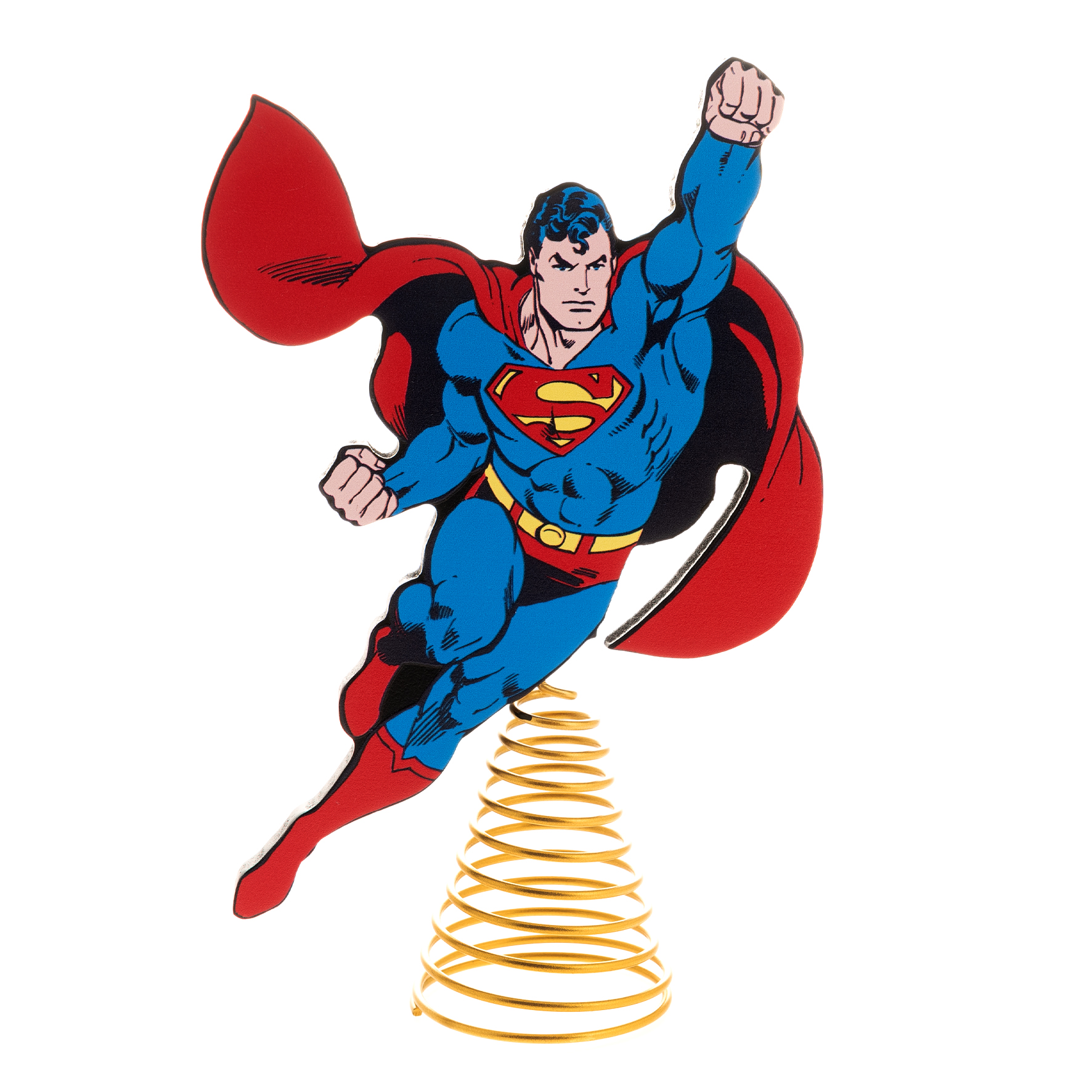 DC Comic's Superman Christmas Tree Topper The Olde Christmas Shoppe